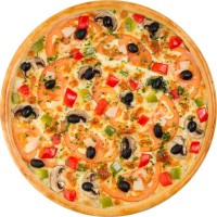 Пицца "Вегетарианская". 